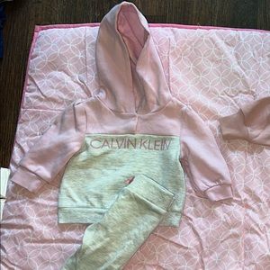 Baby girl matching set